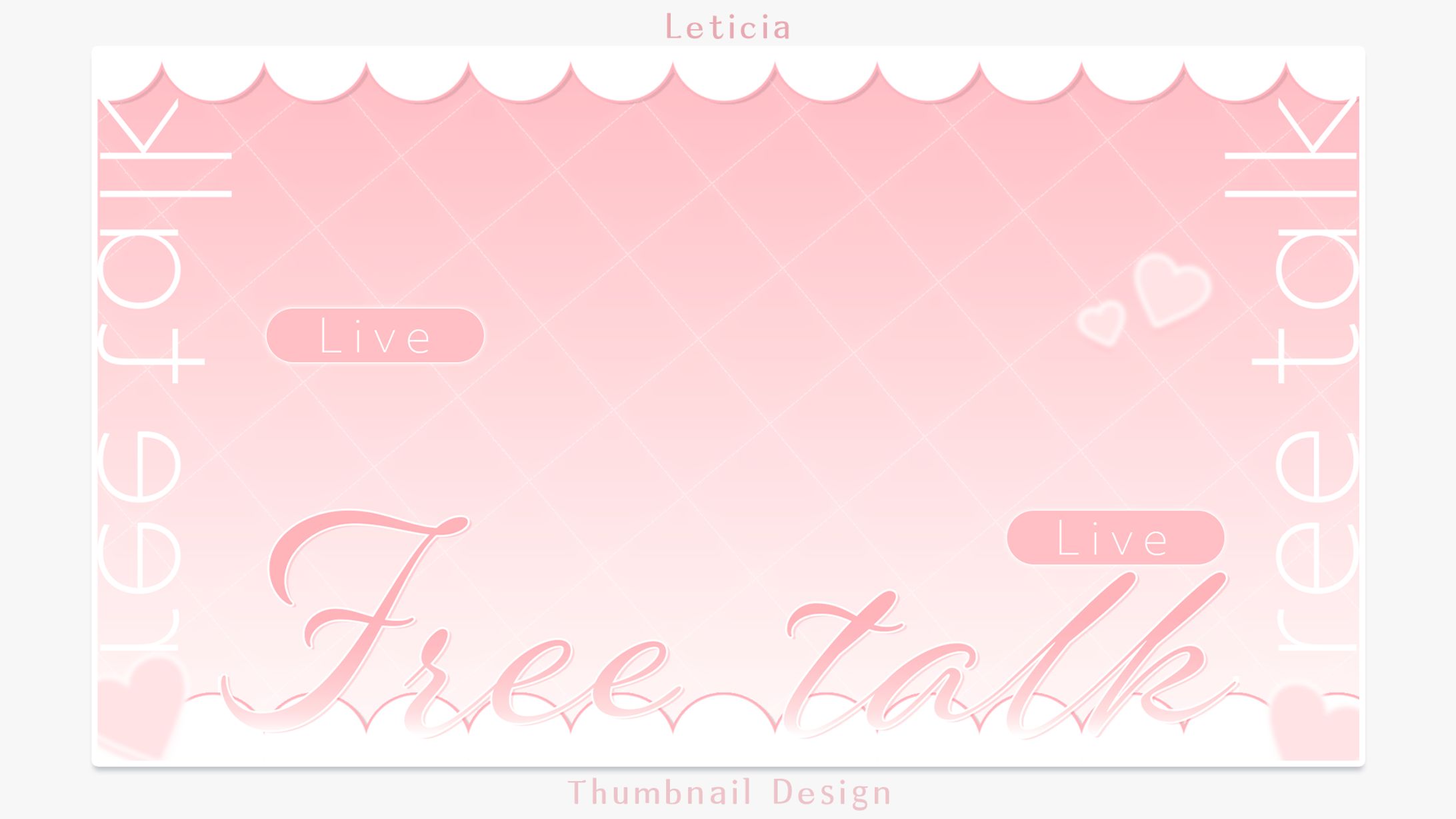 雑談サムネイル / 販売用-1