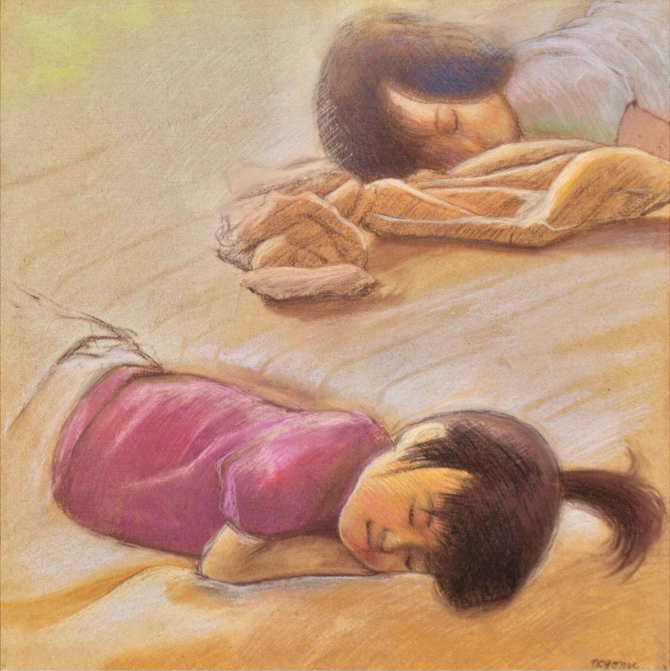 今はやすらかに…／絵画作品-1