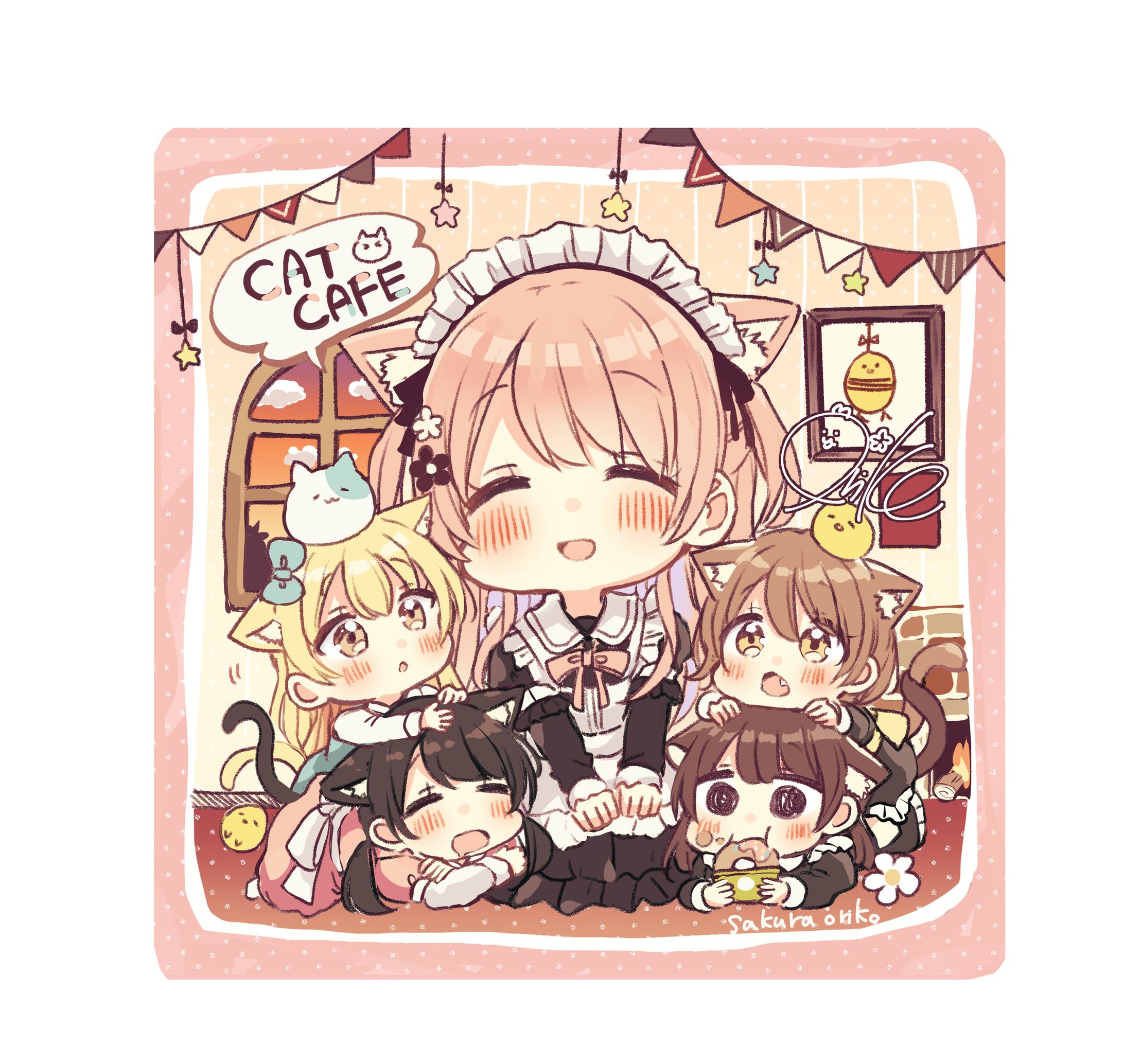 【グッズ】M's marche 「描き下ろしコースター」-1
