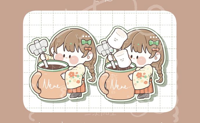 【ご依頼】量産SDイラスト/千秋ねね様