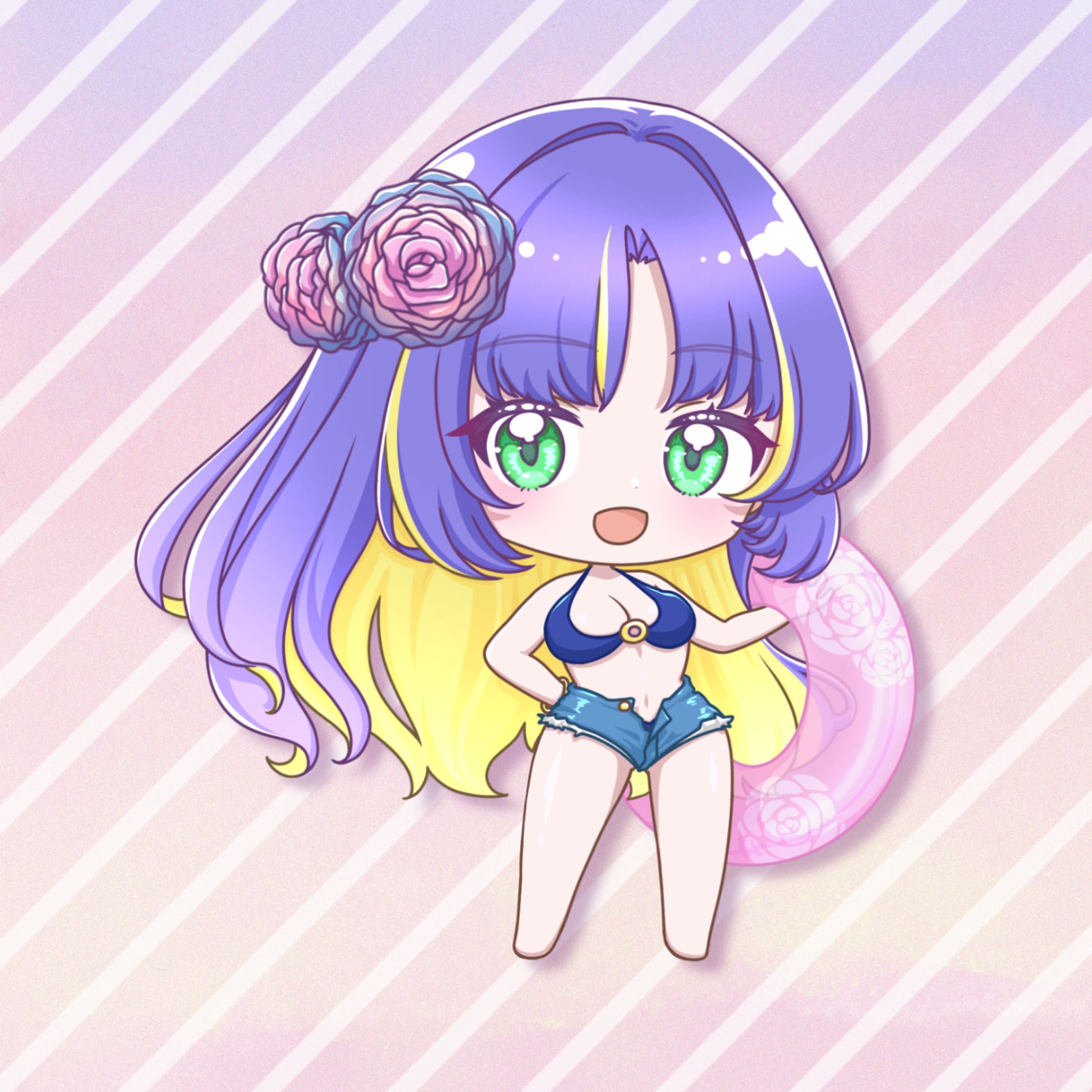 2025.7　水着SD　ファンアート-1