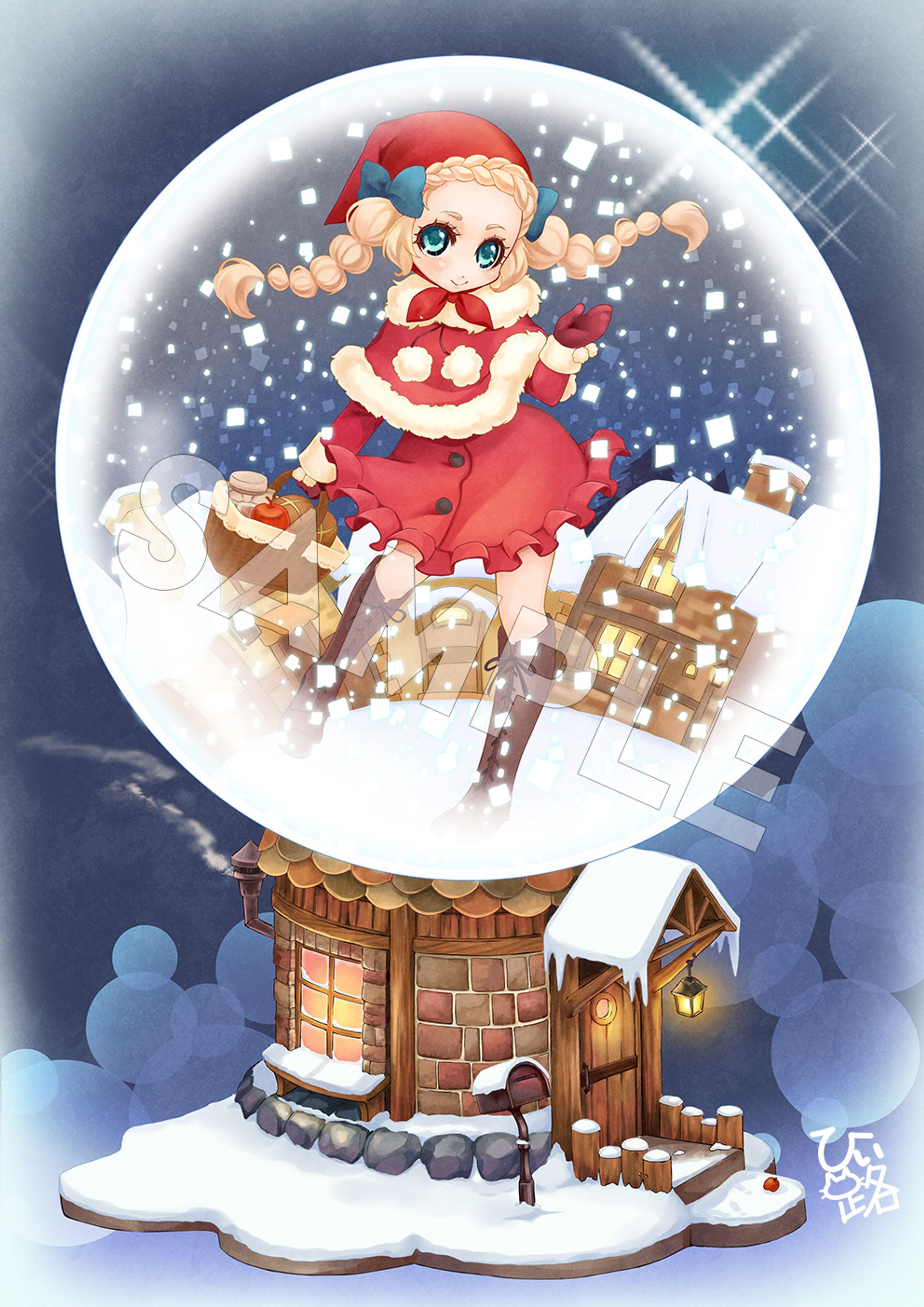 【オリジナルイラスト】_スノーボール-1