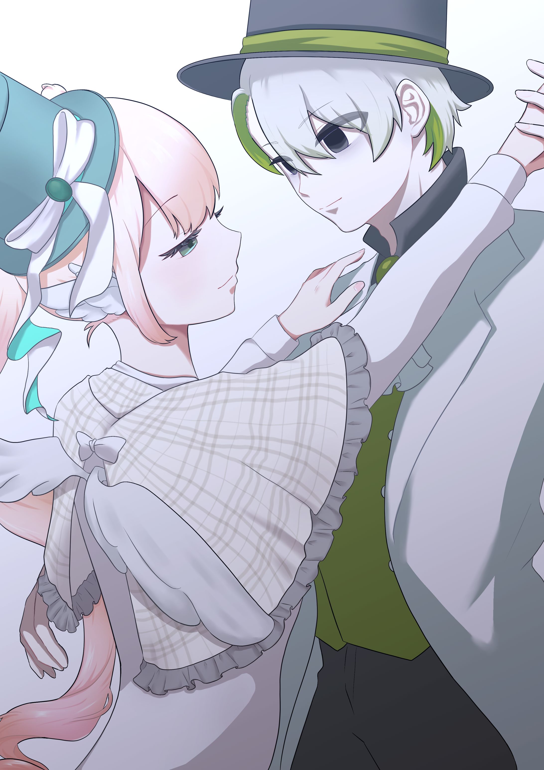 【描き合い実績】創作男女等身-1