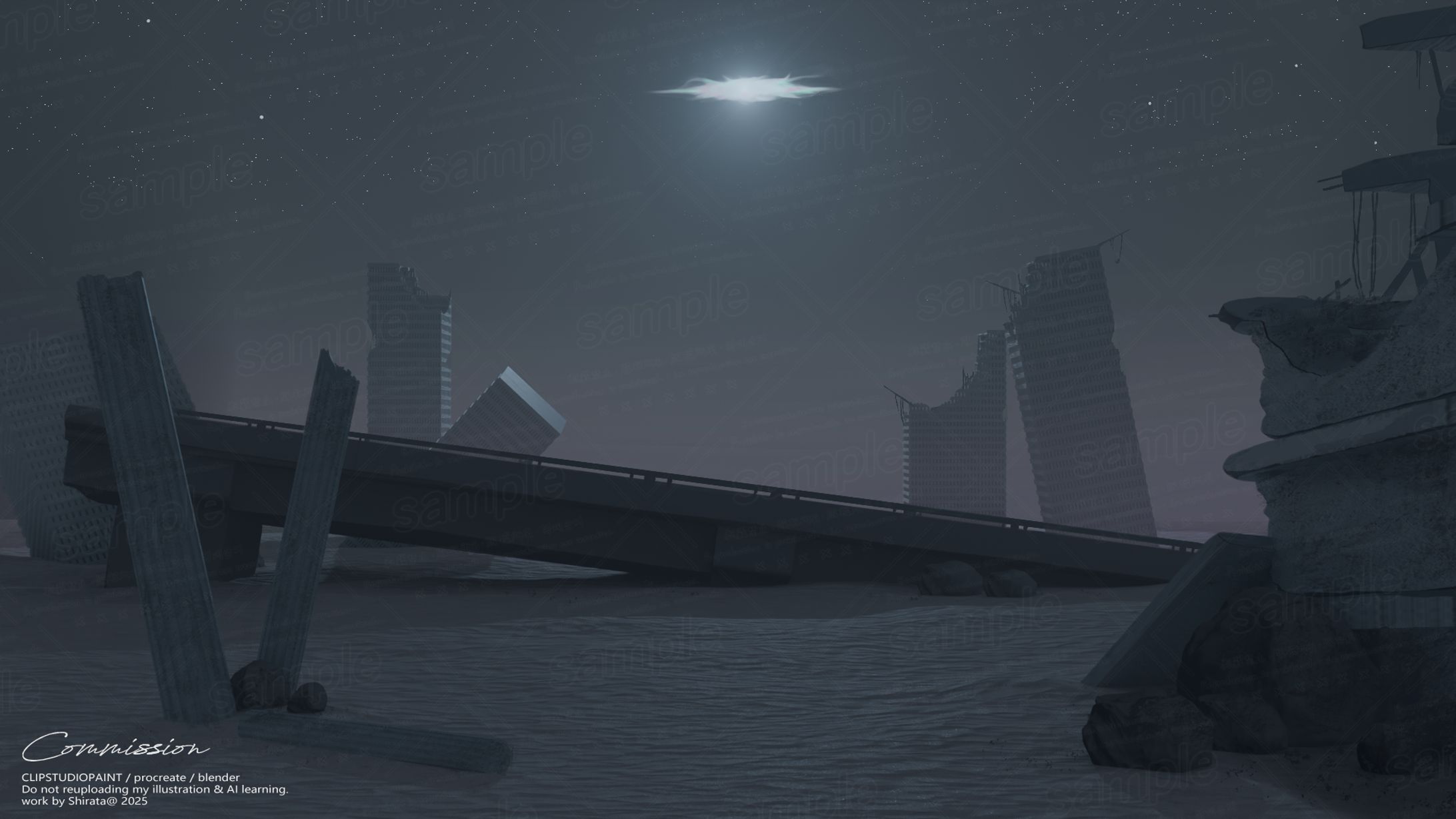 個人依頼 背景制作-1