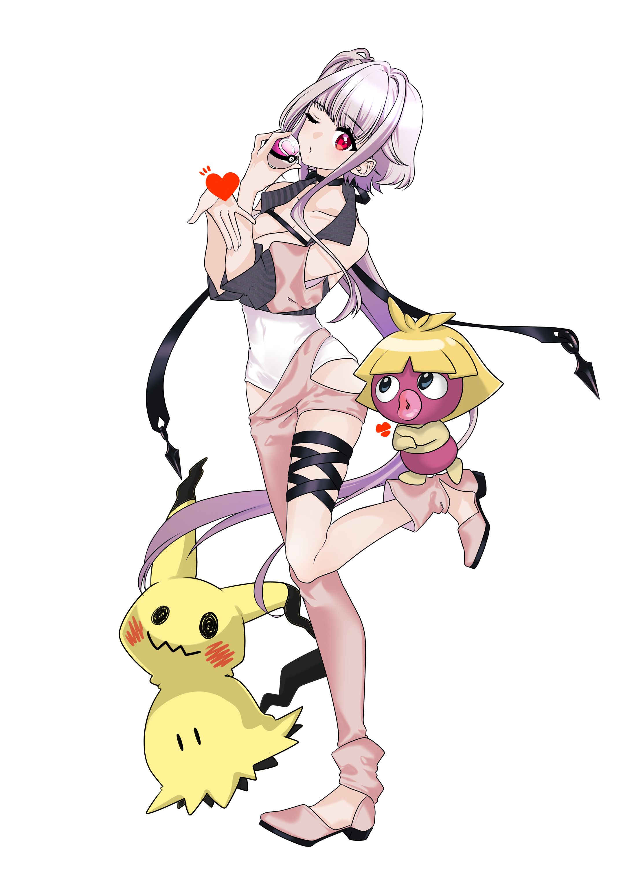 看板娘のポケ絵-1