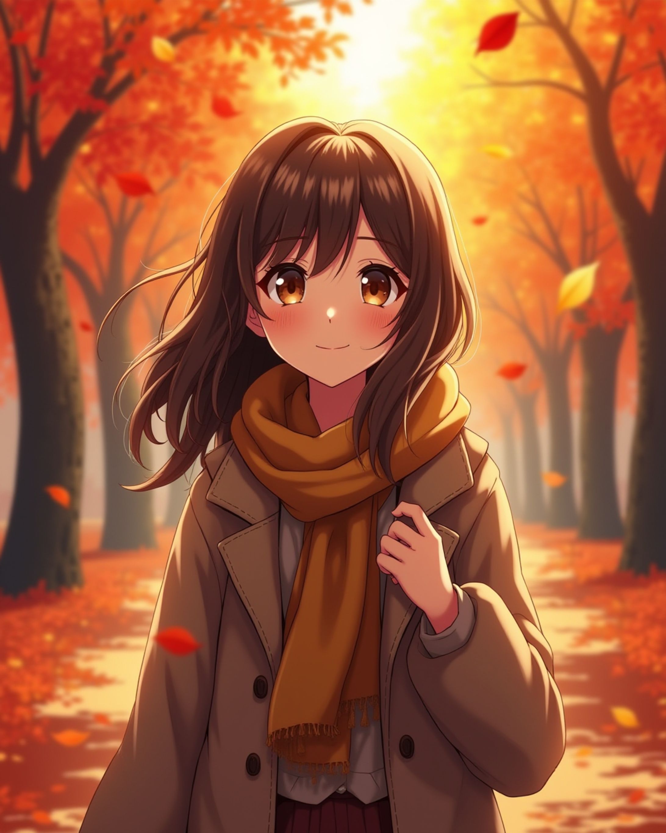 Anime Portrait Autumn-1