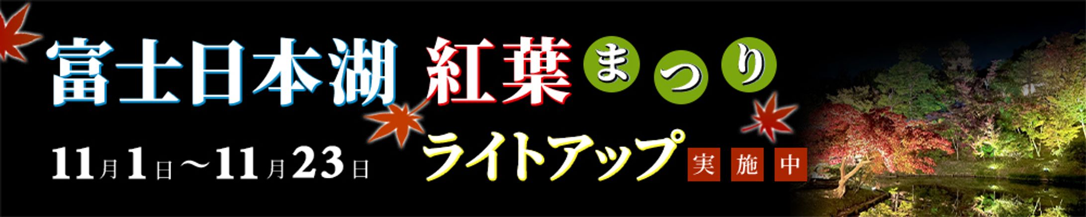 バナー：紅葉ライトアップ-1
