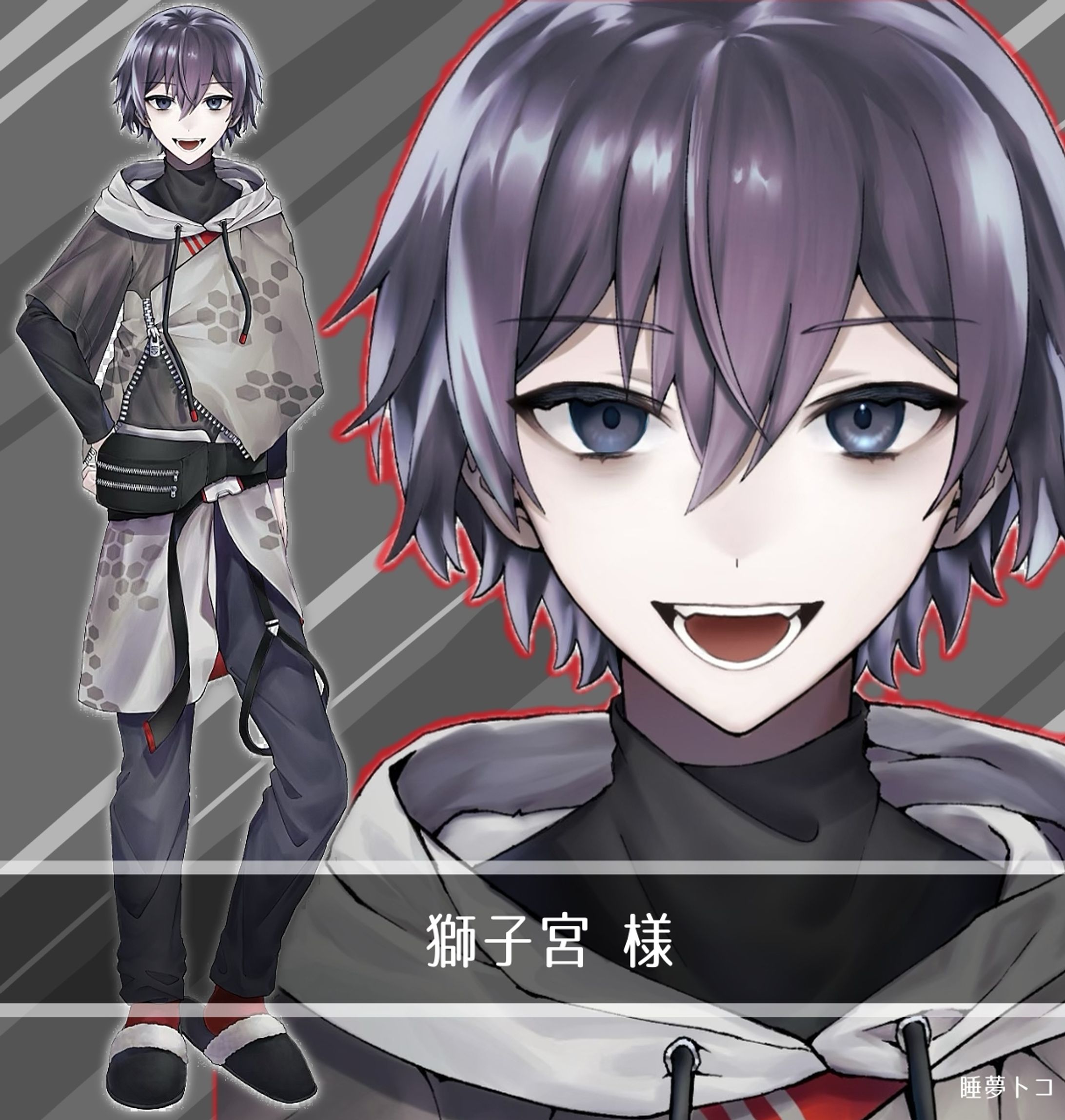 【commission】IRIAM用立ち絵イラスト-1