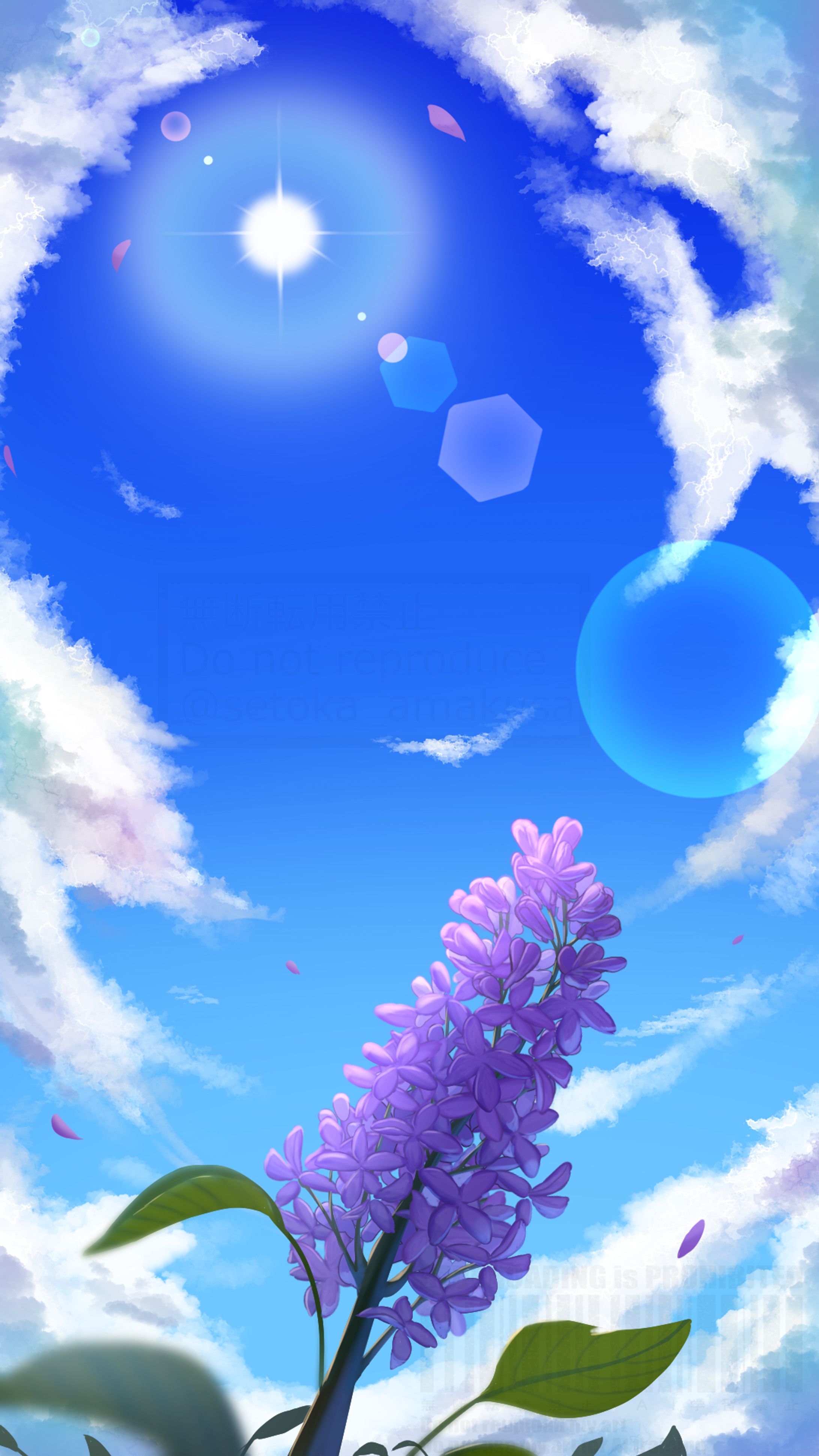 Instagramでの歌ってみた用一枚絵×3(匿名希望)-1