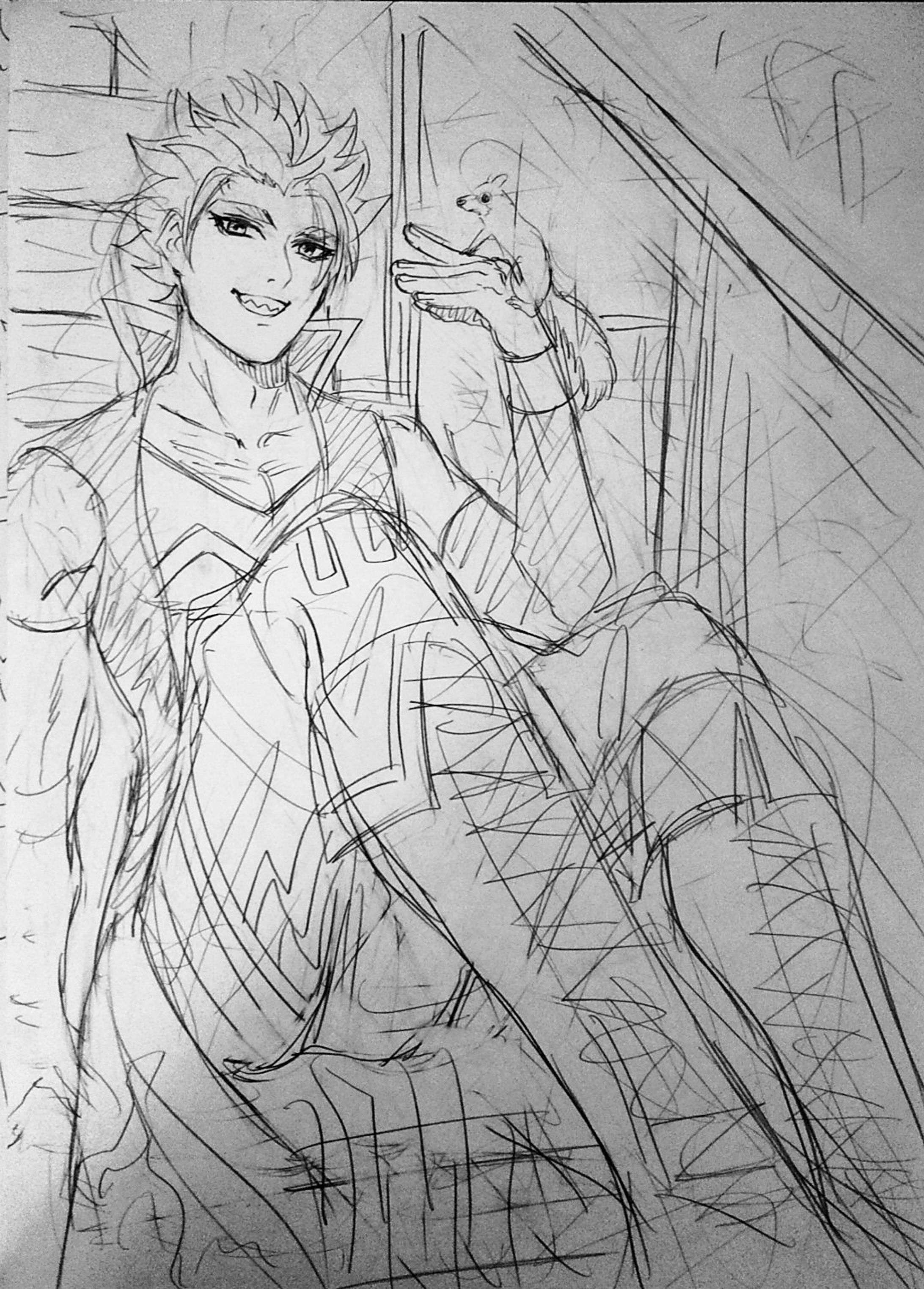 ラフ、下描き-1