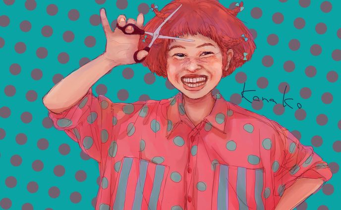 キャラクターイラスト、似顔絵