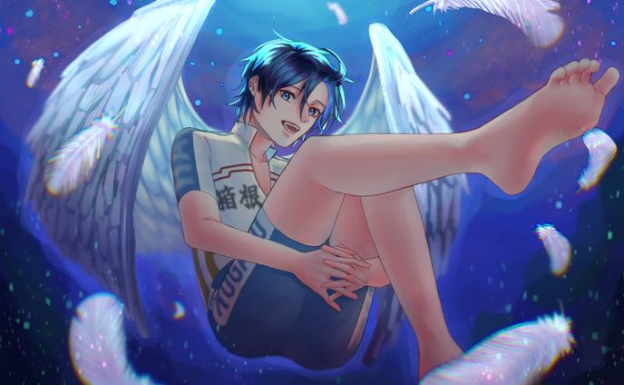 真波山岳 (版権イラスト)