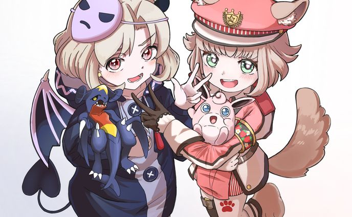 動画用イラスト 個人Vtuber様