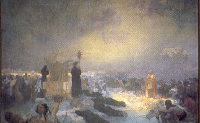 Po bitvě na Vítkově (After the Battle of Vítkov Hill), 1916