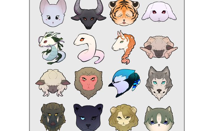 動物 顔【2022】