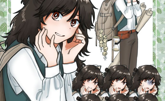 TRPGゲーム　立ち絵イラスト