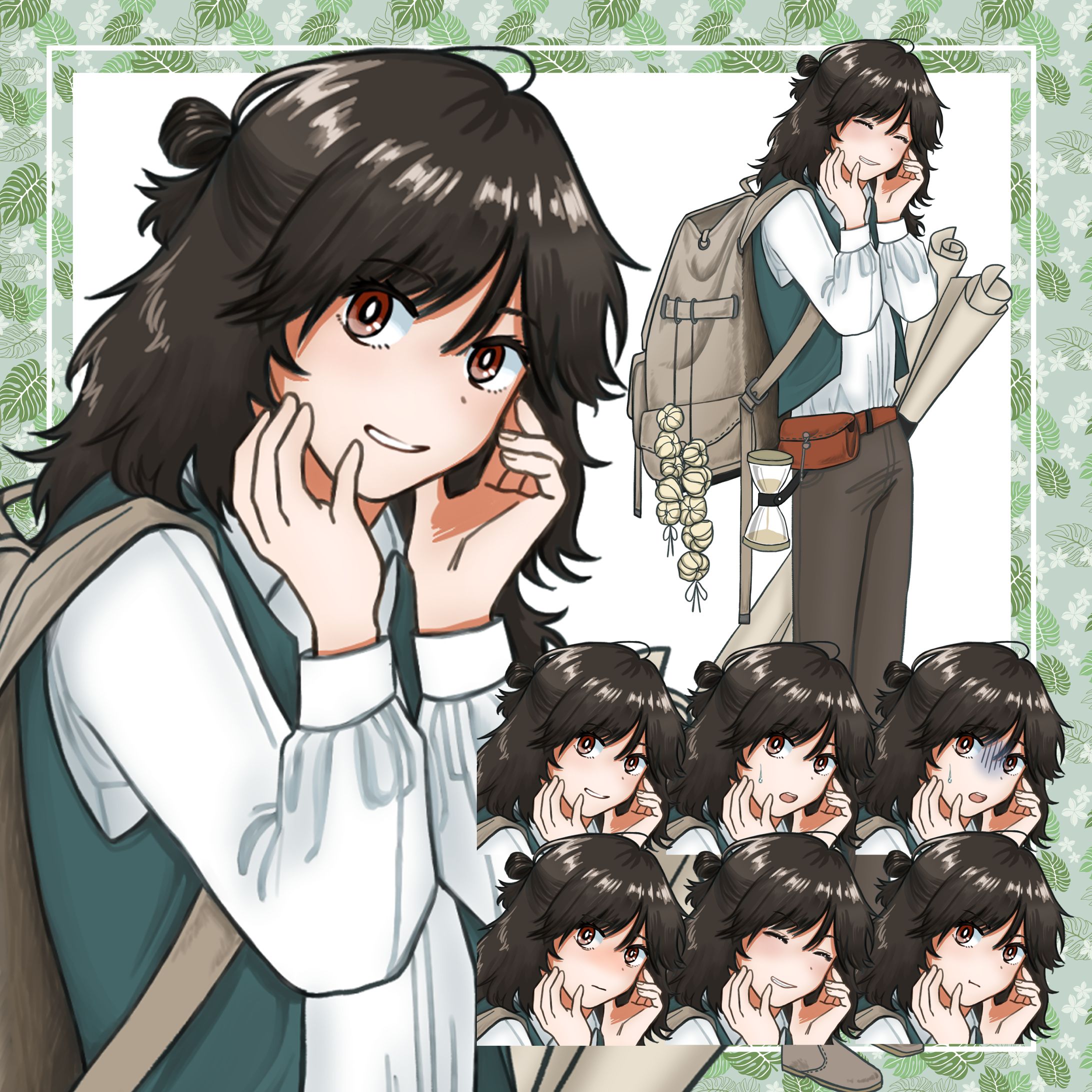 TRPGゲーム　立ち絵イラスト-1