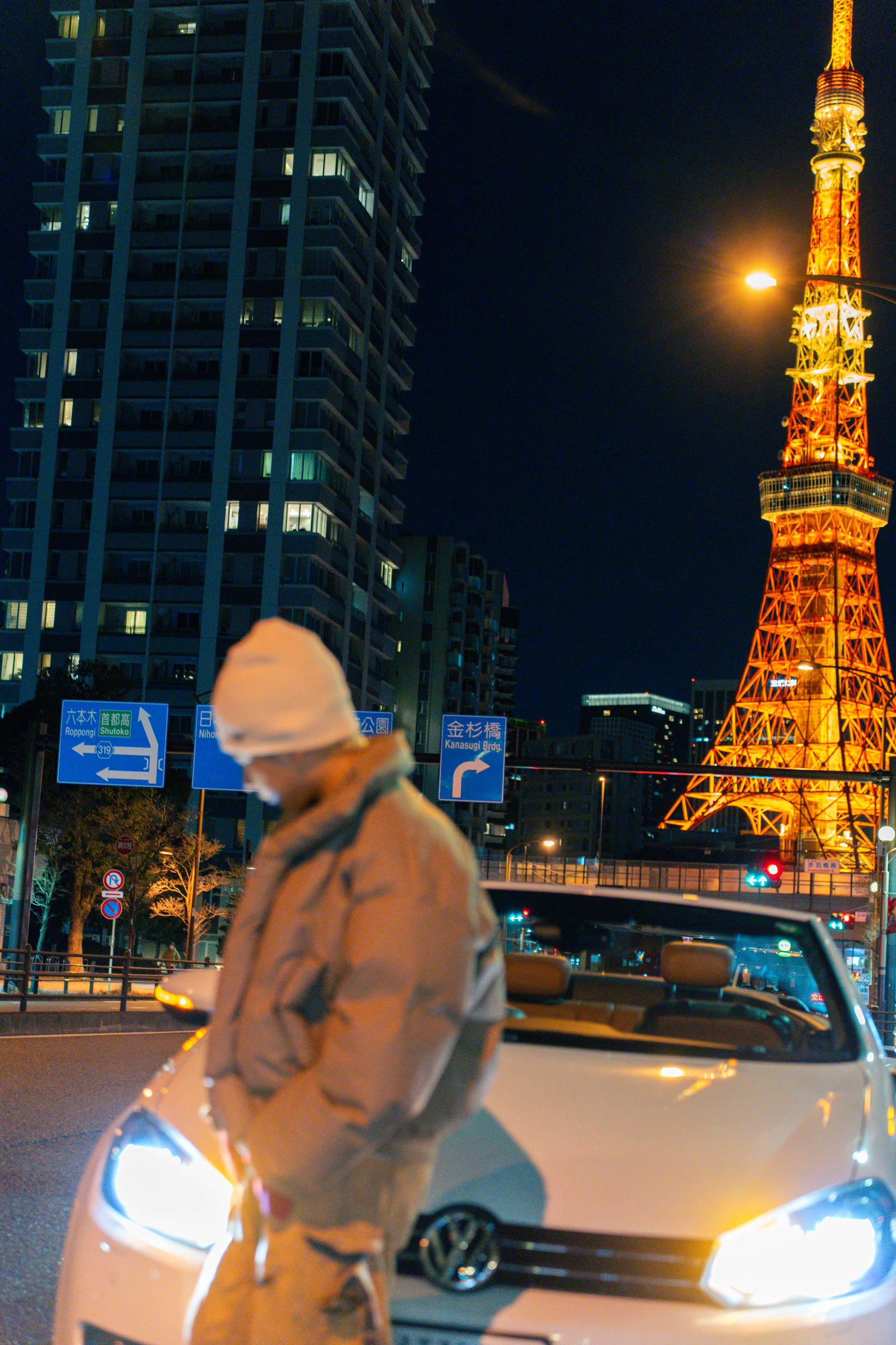 Rude-α「Tokyo Midnight（feat.TOKYO世界）」ジャケット撮影-1