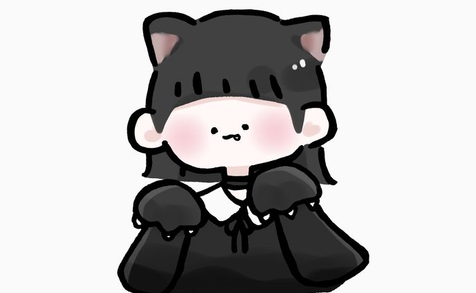 ねこの衣装の女の子