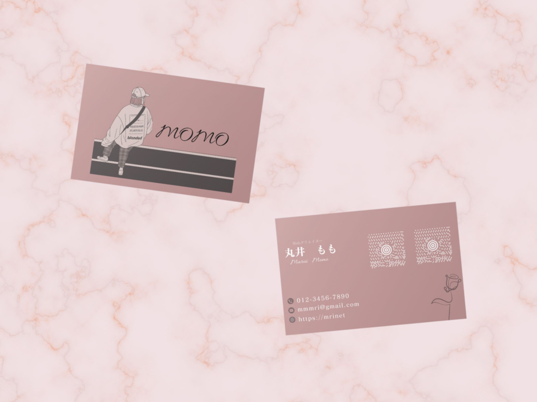 【実績】webクリエイター様　名刺　-1