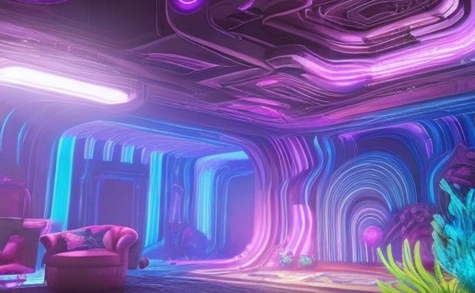 AIイラスト 風景画　上大迫博生充