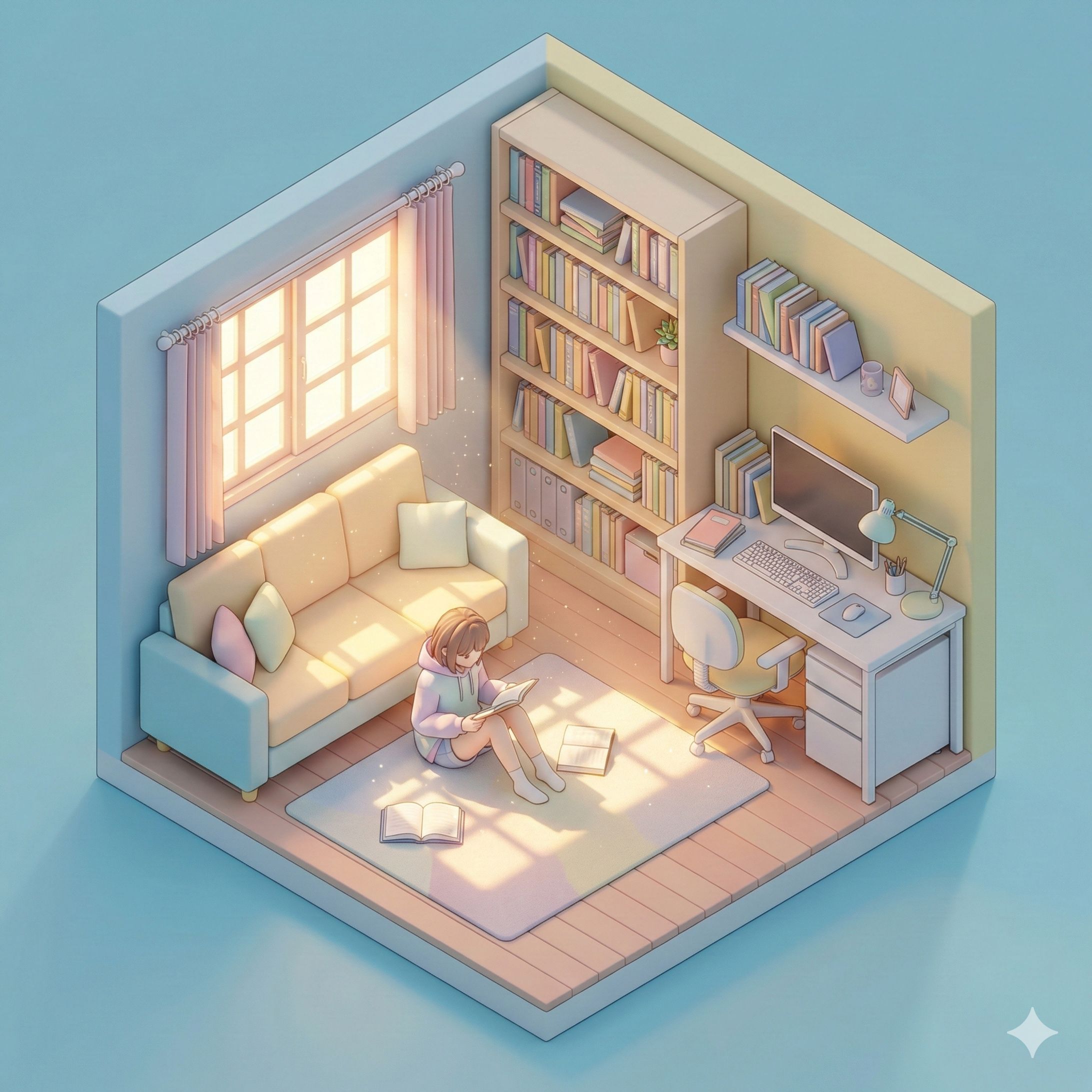 ３Dアイソメトリックルーム-1