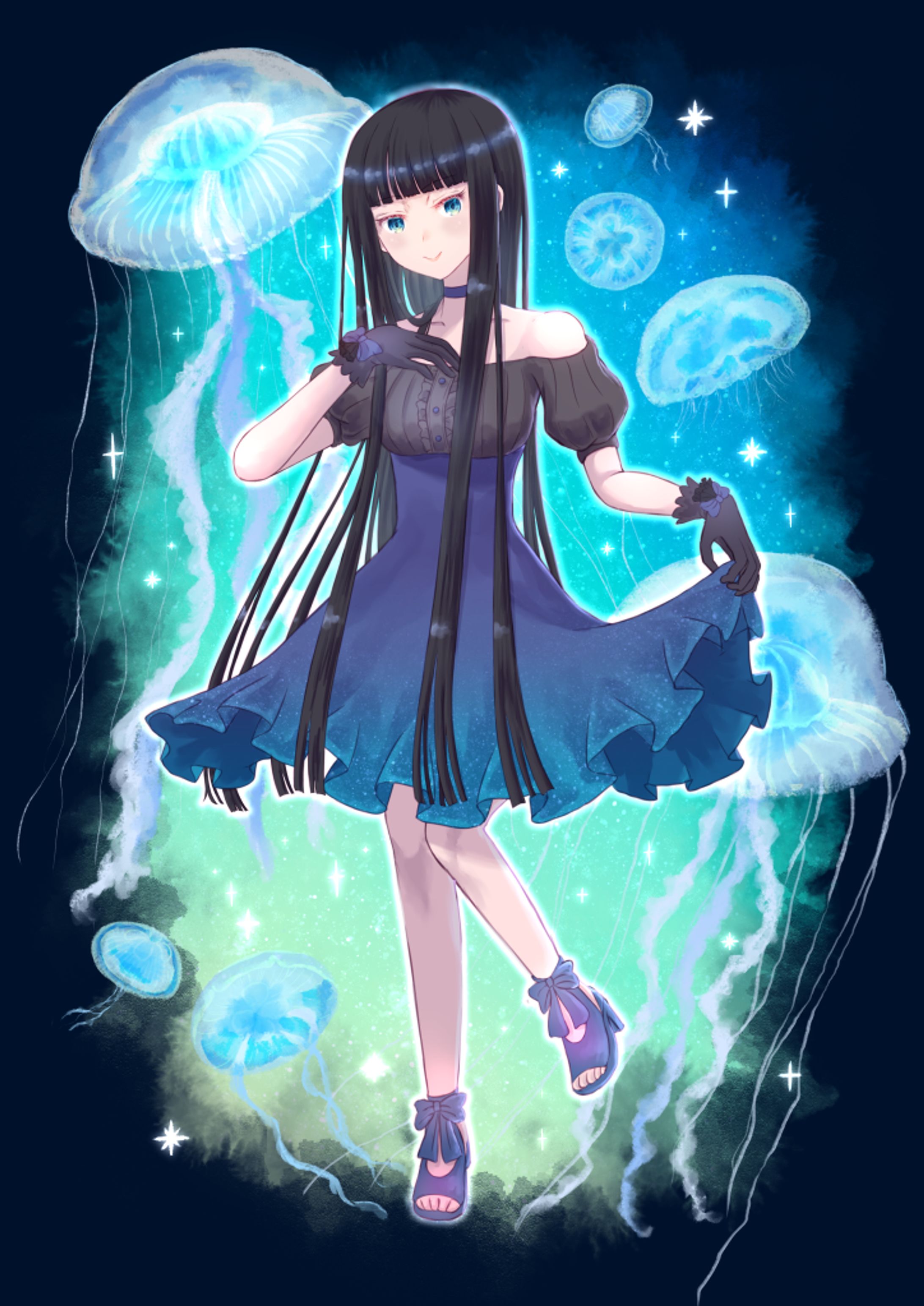 創作少女漫画「人魚姫一九七◯」水志摩渚-1