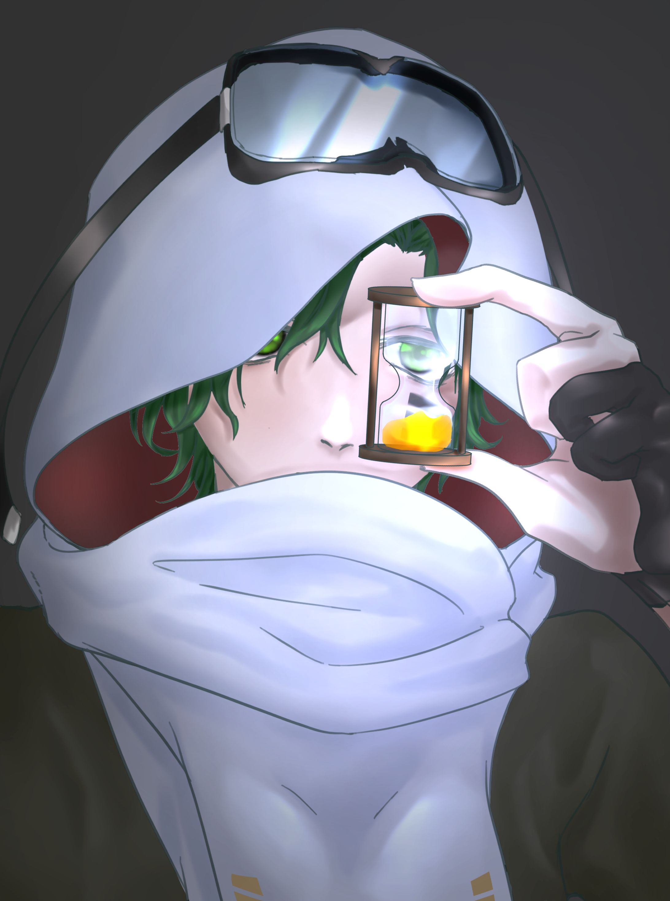 砂時計ｻﾏ 1枚絵-1