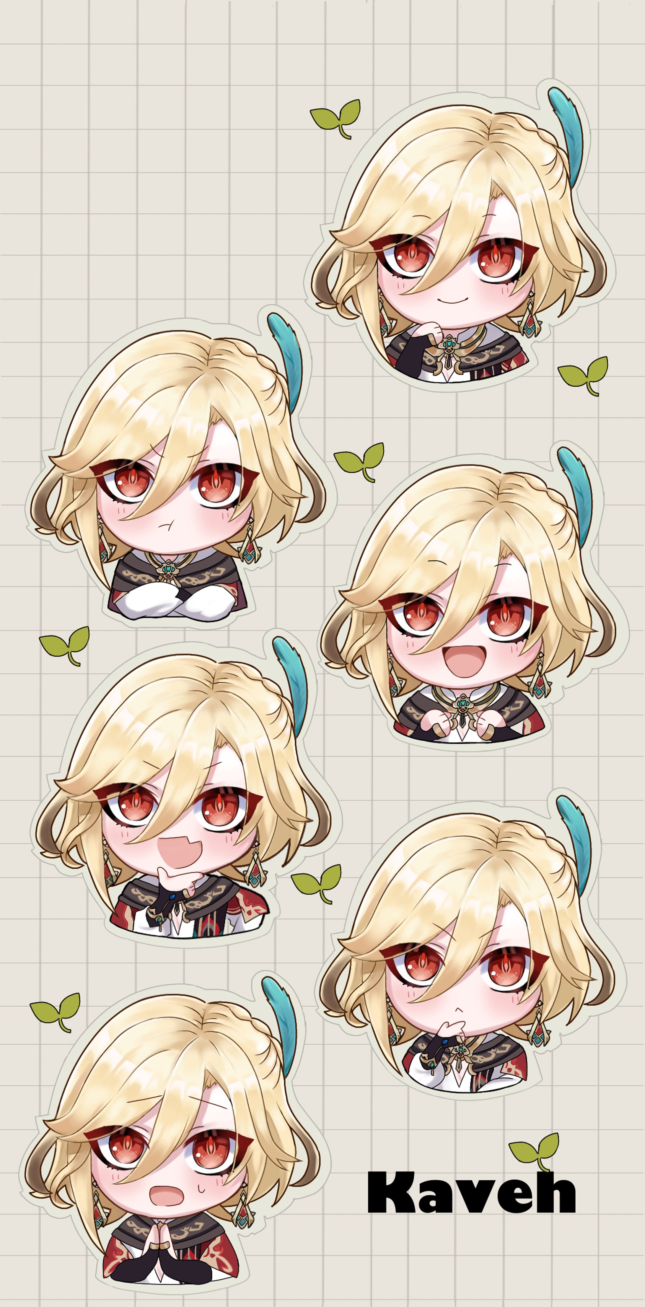 スマホケース用　カーヴェ　イラスト-1