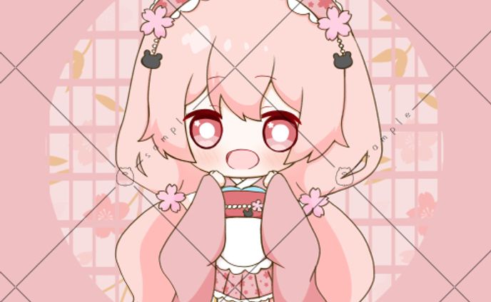 咲良真愛さま(sakura_maa425)和風メイド衣装