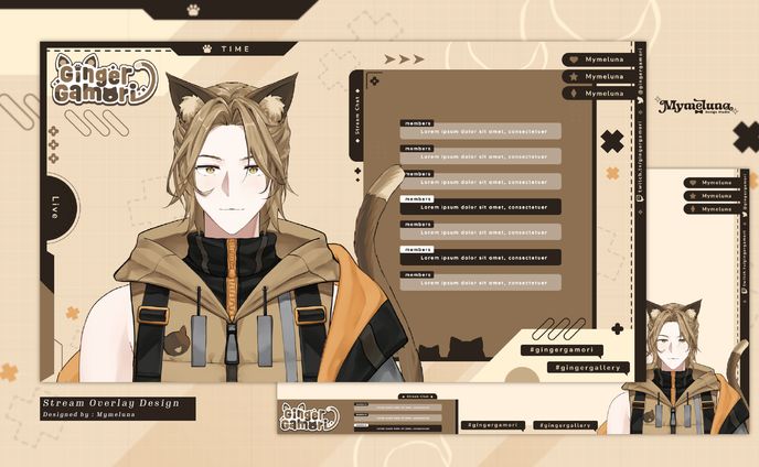 Gingergamori's Stream Overlay