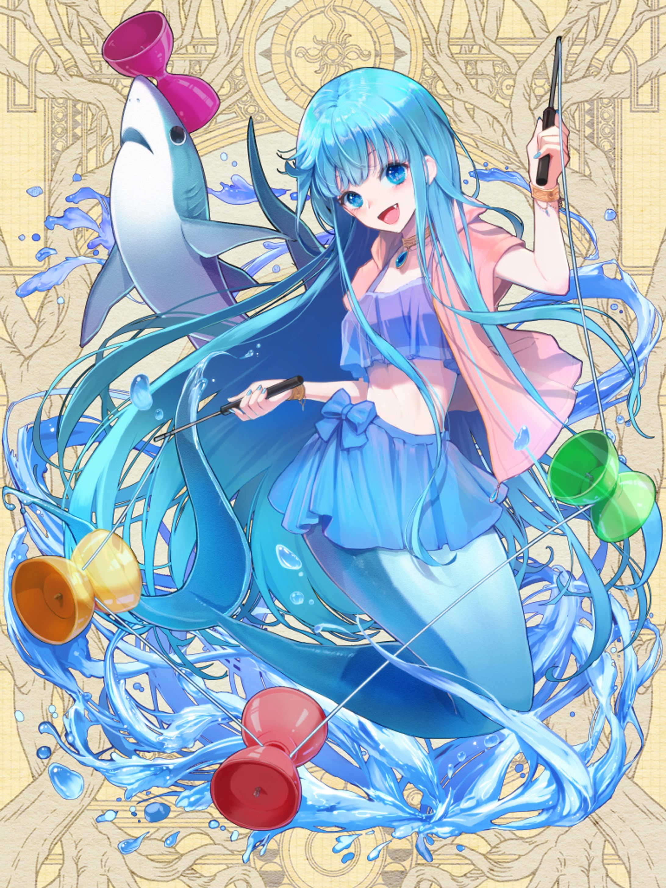 キャラクターイラスト（全身立ち絵）-1