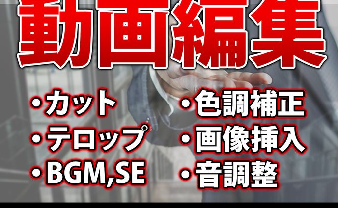 サムネ、動画編集