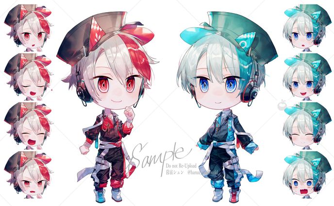 立ち絵、暮らし