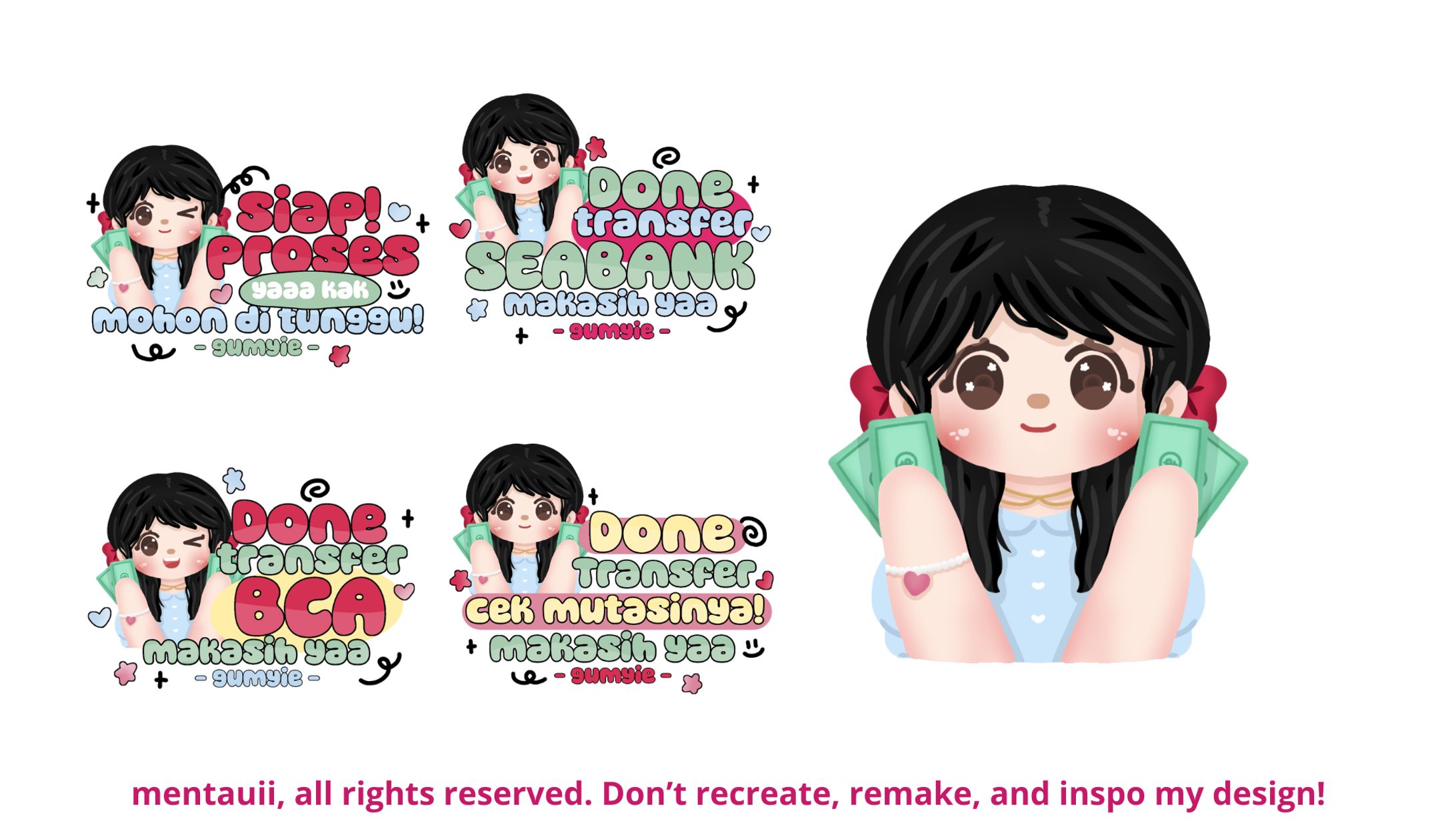 STICKER WA + CHIBI-1