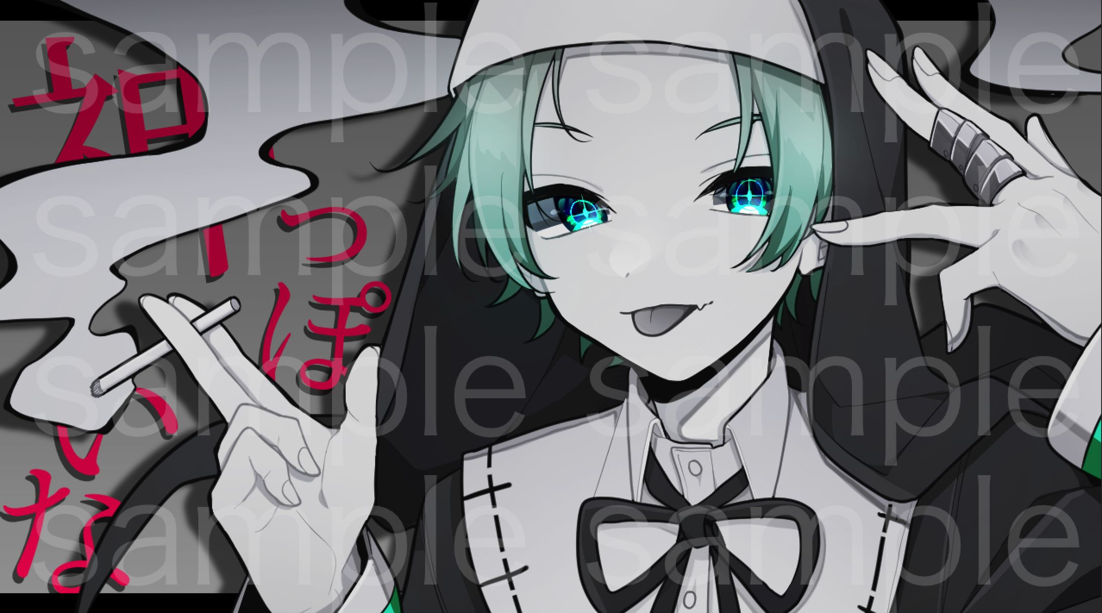 【work】はるき様「神っぽいな」サムネイラスト-1