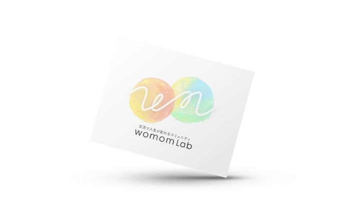 北海道発女性交流コミュニティwomomラボ様ロゴ制作