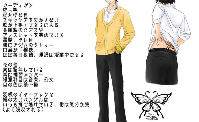 デザイナー、キャラクターデザイン