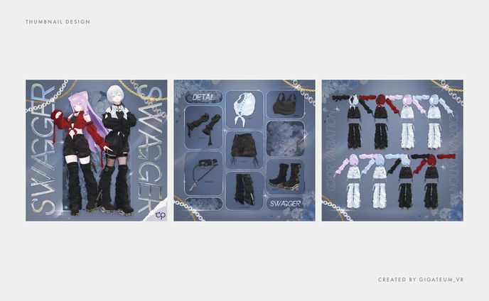 graphic design、サムネイル・その他