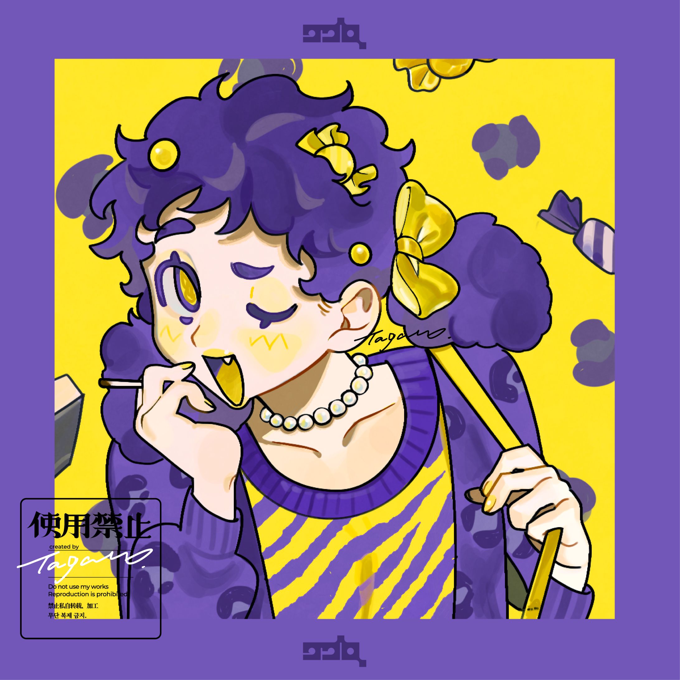 オリジナルイラスト│自主制作-1