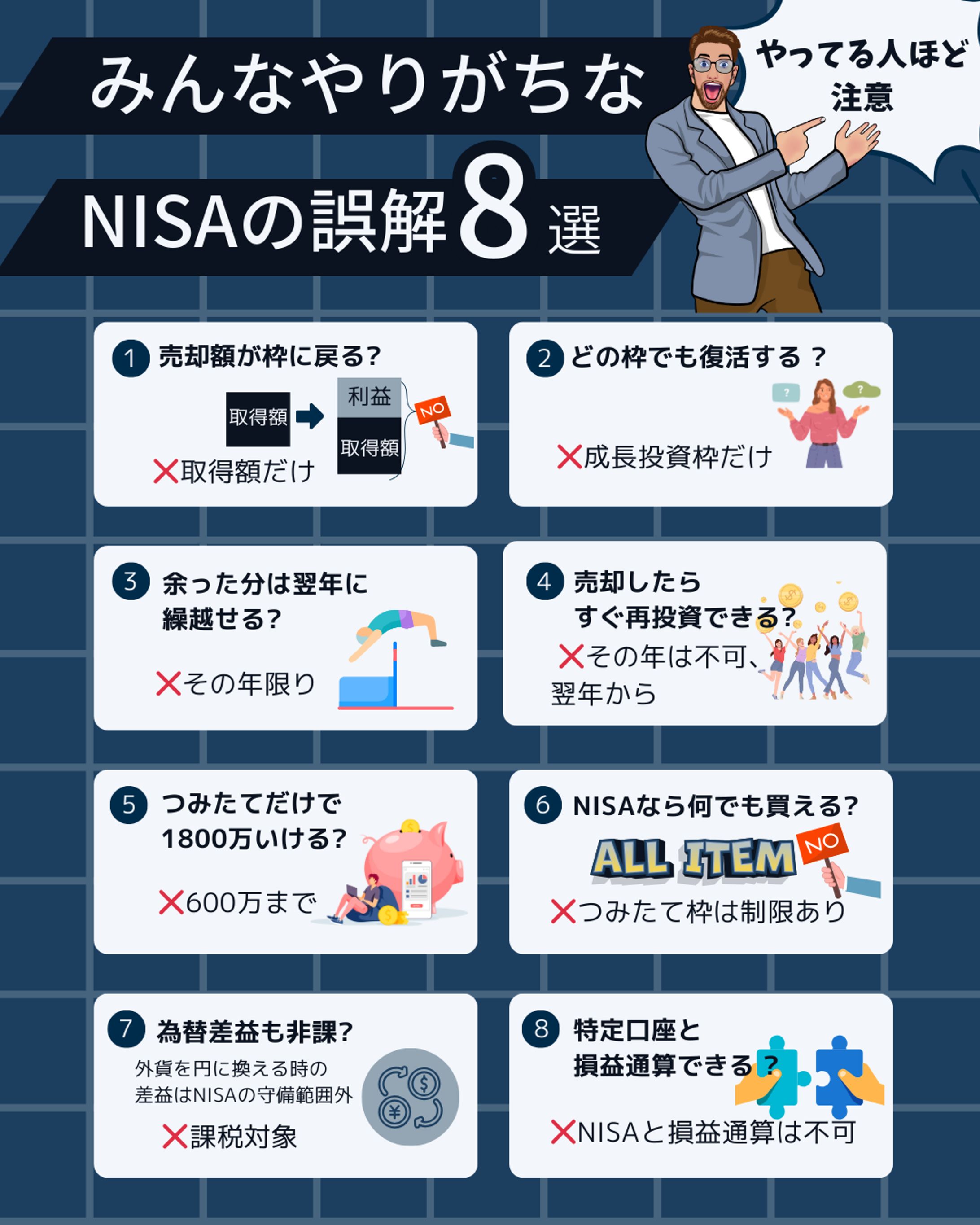 NISAの誤解8選-1