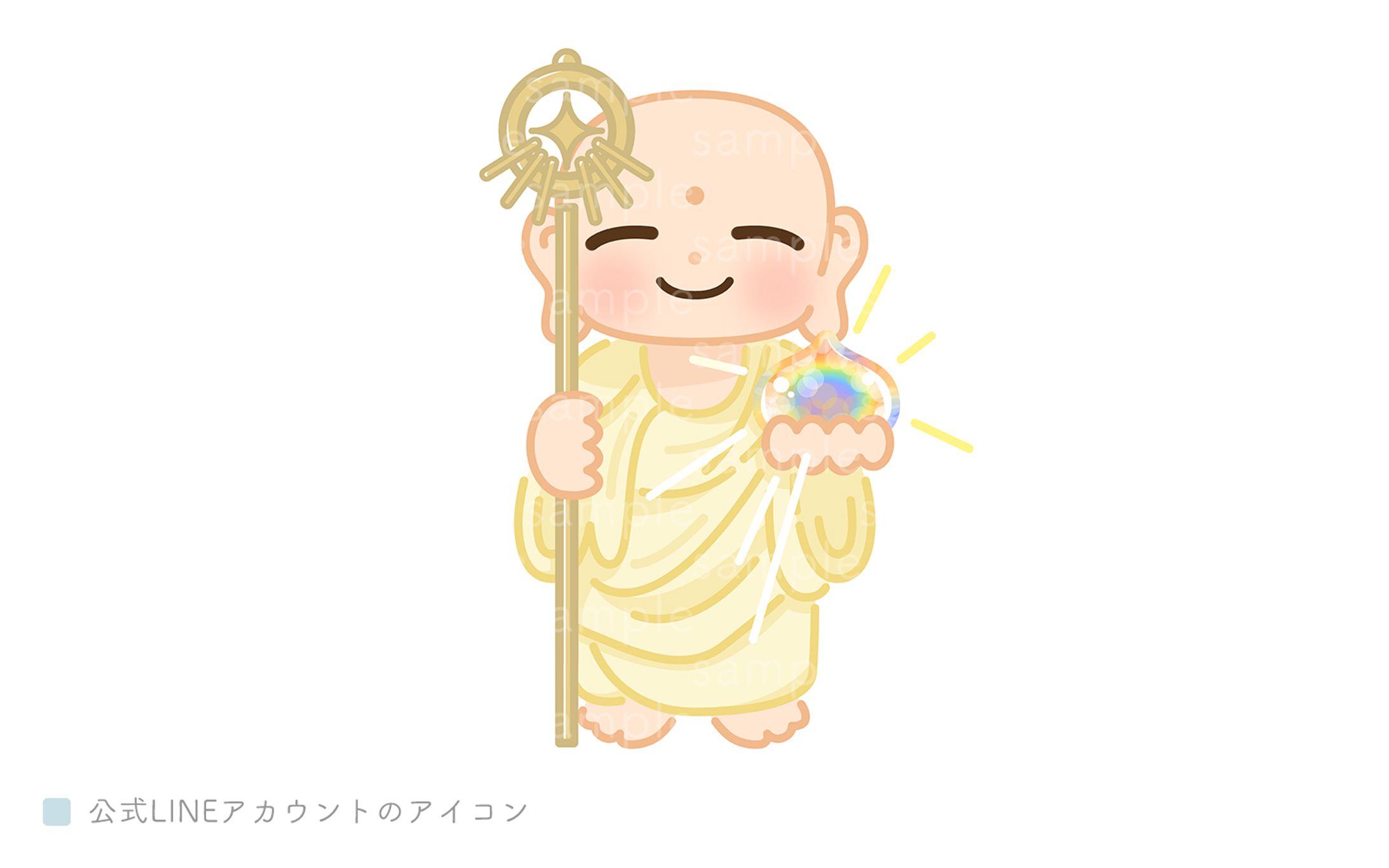 お地蔵さん｜公式LINEアカウントのアイコン-1