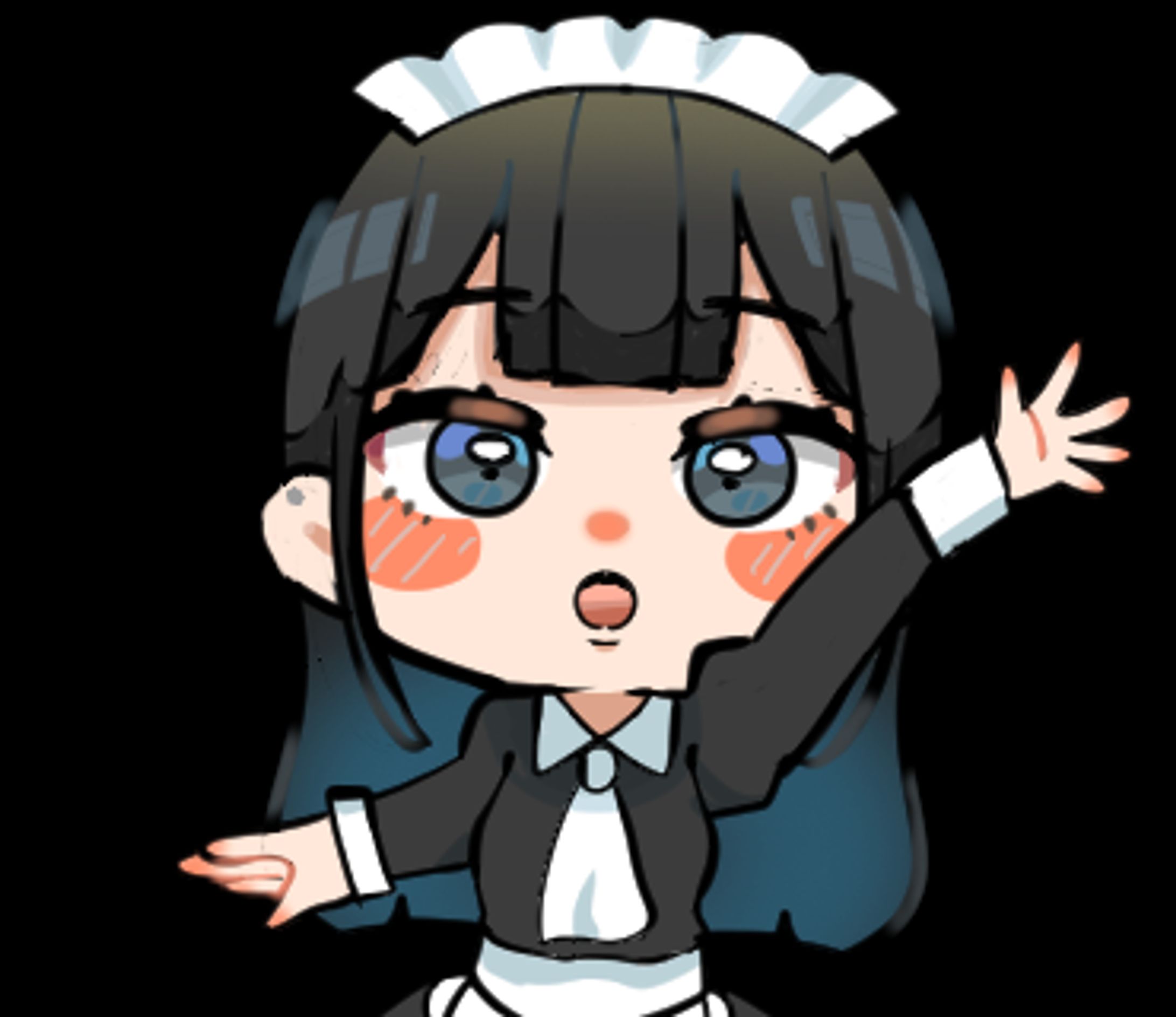 おれのメイド。様　所属メイドイラストデザイン③-1