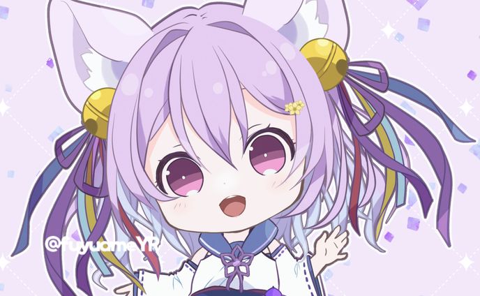 狐耳の可愛い女の子！