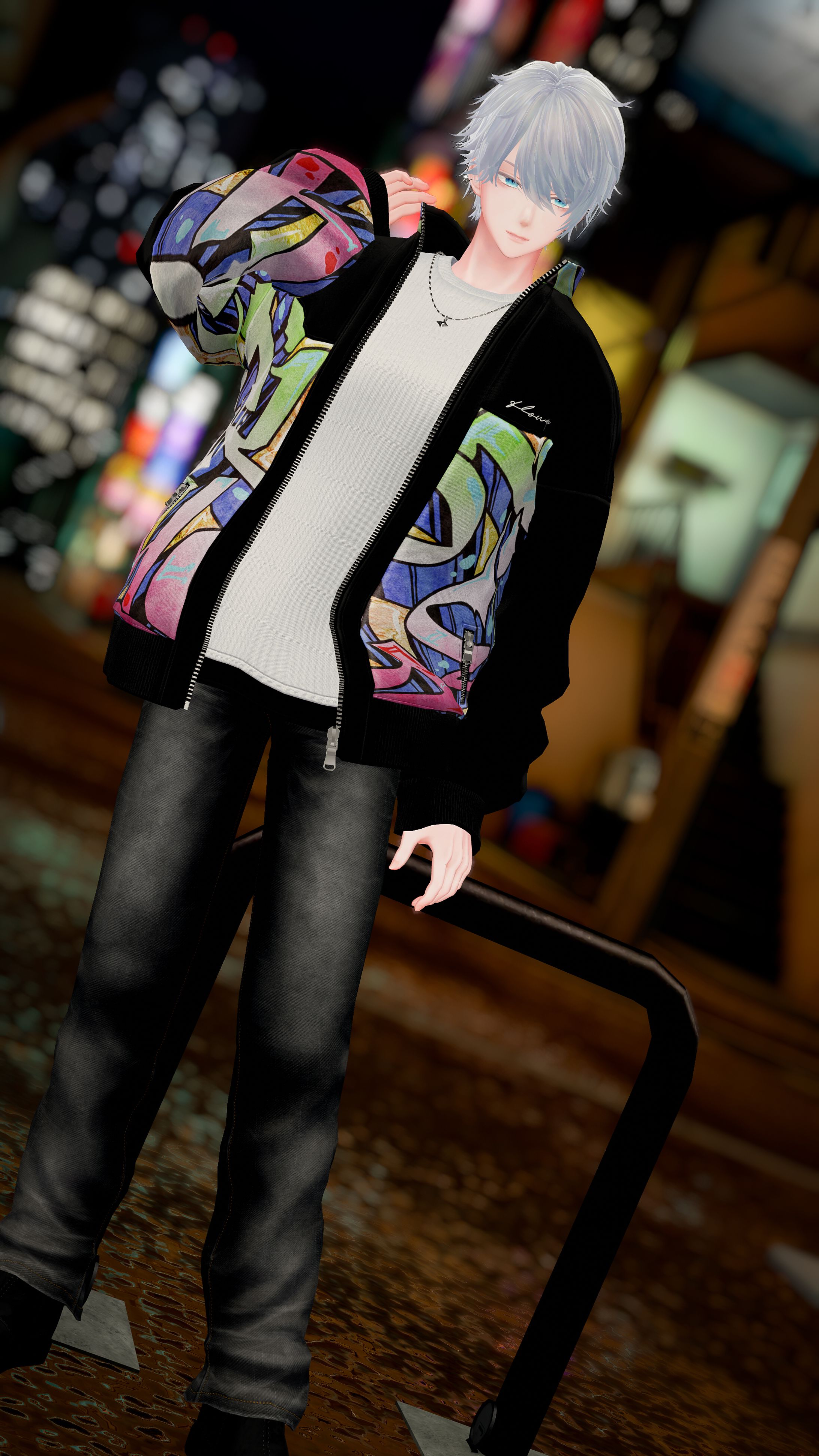 【モデル・PR】Nylon Jacket & Jeans-1