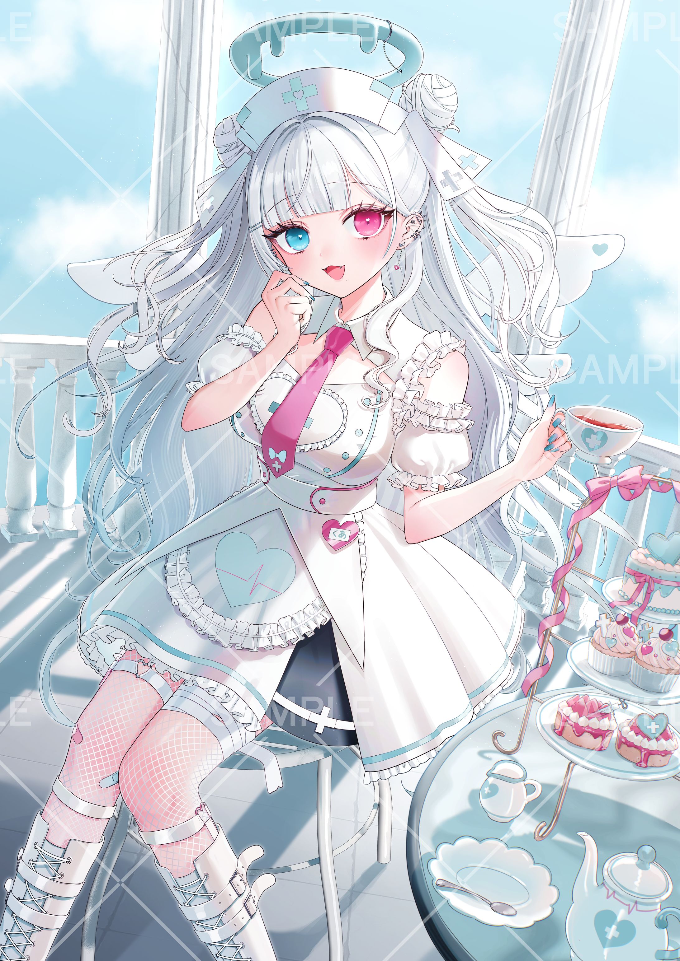 天癒くあ様　ご依頼イラスト-1