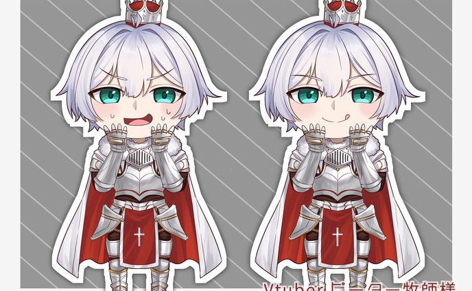 ミニキャライラスト　ピーター牧師様