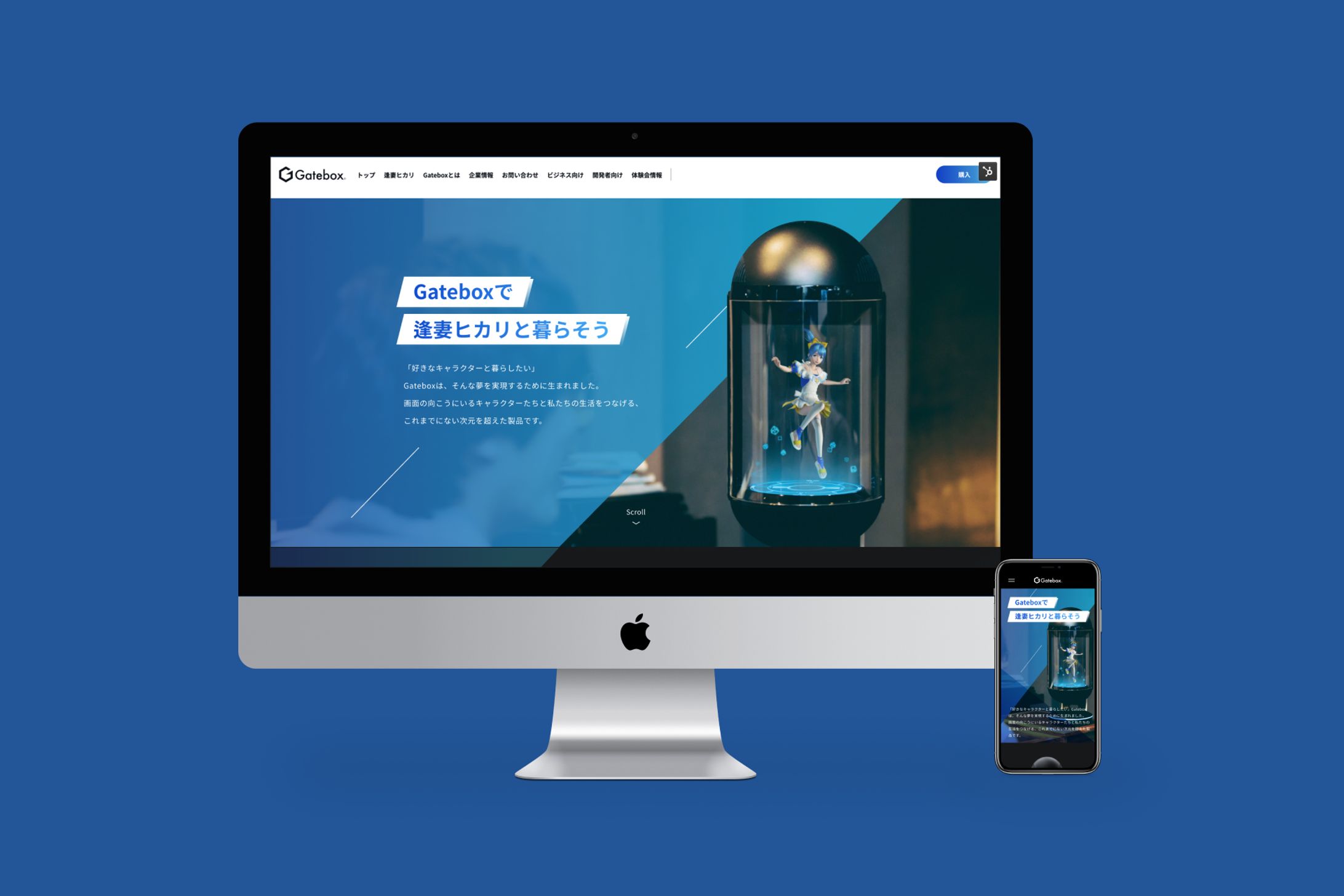 Gatebox Living with Characters-1