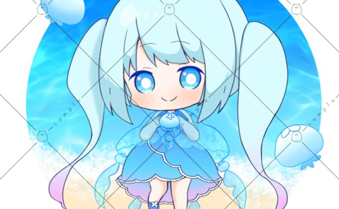 純玲海音さま(sumiremion01)キャラデザ