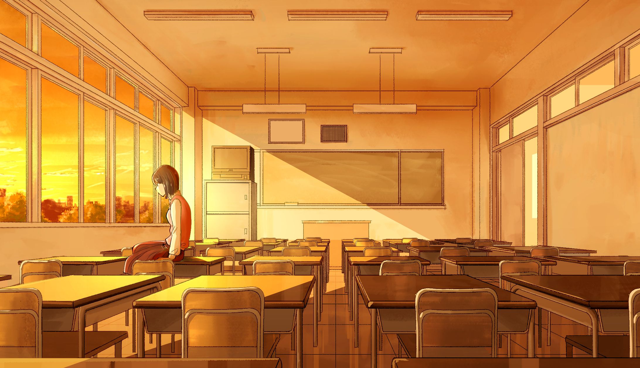 夕暮れ-1